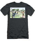 Womens Lawn Tennis Tournament At Staten Island Cricket Club New York USA Circa 1870 Lithography and Illustration 19th Century American School T-Shirt