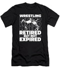 Wrestling Retired Wrestle Wrestler Crazy Squirrel T-Shirt