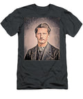 Wyatt Berry Stapp Earp Lawman Drawing V1 John Straton T-Shirt