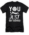 You Just Got Served Funny Volleyball Gift Eq Designs T-Shirt